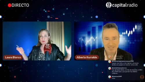 Laura Blanco y Alberto Iturralde durante la última Clase Magistral. Laura Blanco y Alberto Iturralde durante la última Clase Magistral.