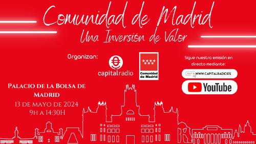 LUGAR Palacio de la Bolsa de Madrid 13 de mayo de 2024 de 9h a 14h