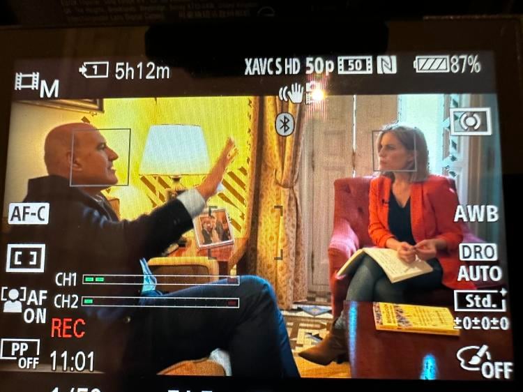 El sociólogo Mauro Guillén durante la entrevista con Laura Blanco El sociólogo Mauro Guillén durante la entrevista con Laura Blanco