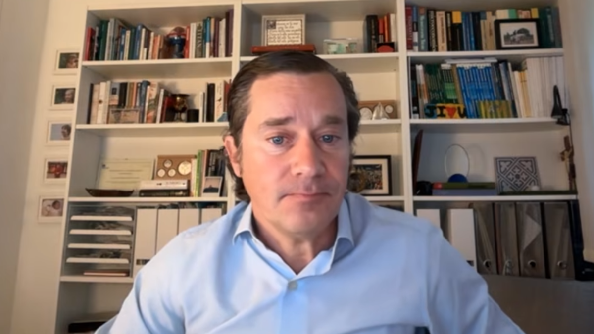 Luis Maldonado, profesor del IE, t&eacute;cnico comercial y economista del Estado, durante la Entrevista Capital de este lunes.