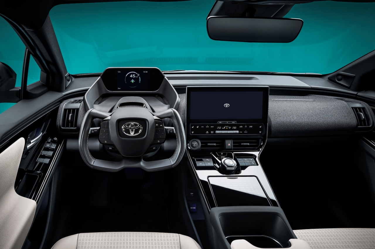 Toyota bZ4X interior Toyota bZ4X interior