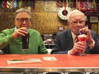 buffett gates enjoying life buffett gates enjoying life