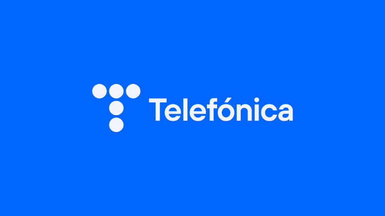 telefonica logo horizontal negativo