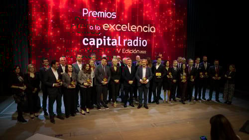 Galardonados de la V edición Premios Capital Radio Galardonados de la V edición Premios Capital Radio