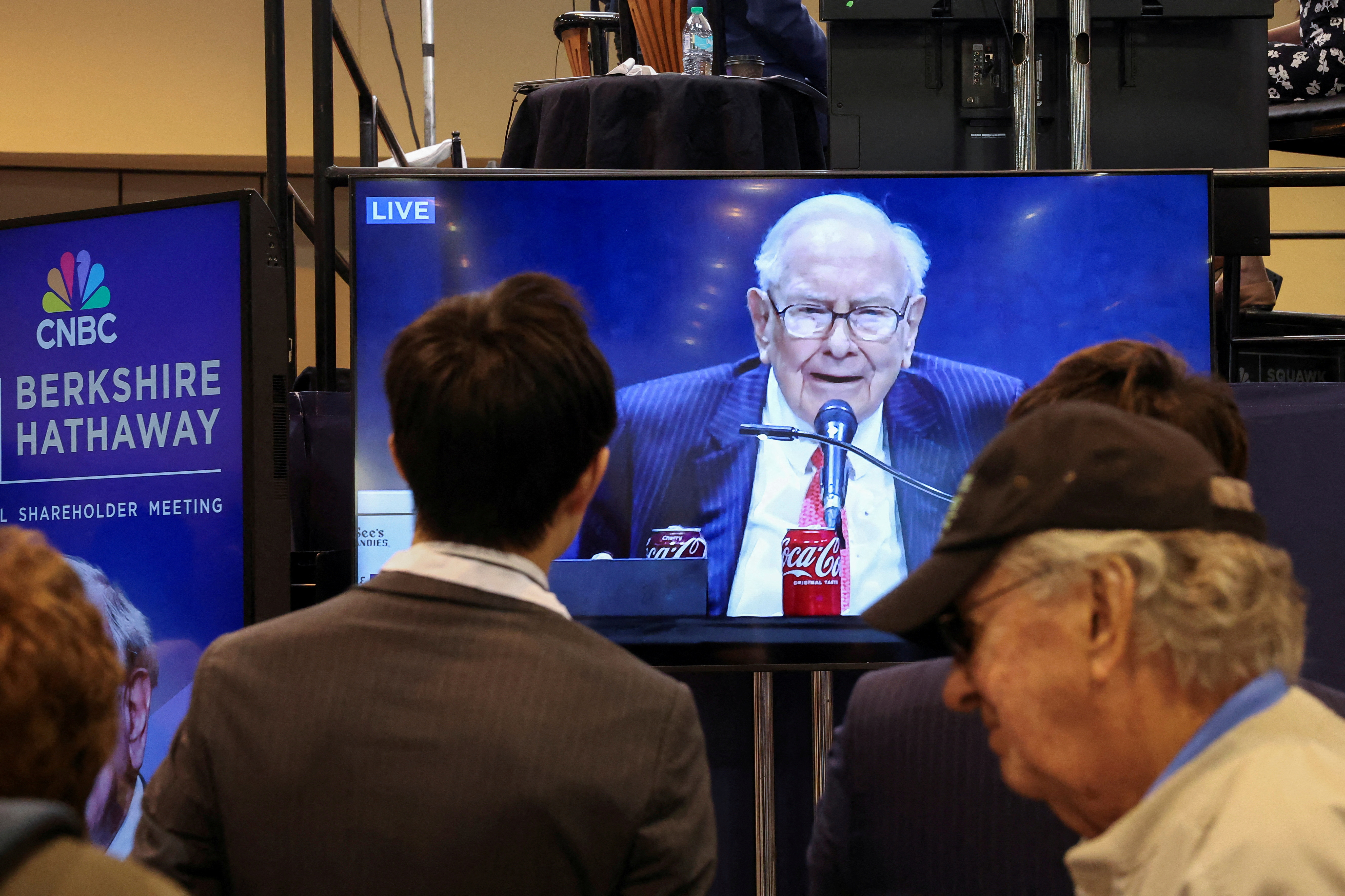 El inversor Warren Buffett el 3 de mayo de 2025
