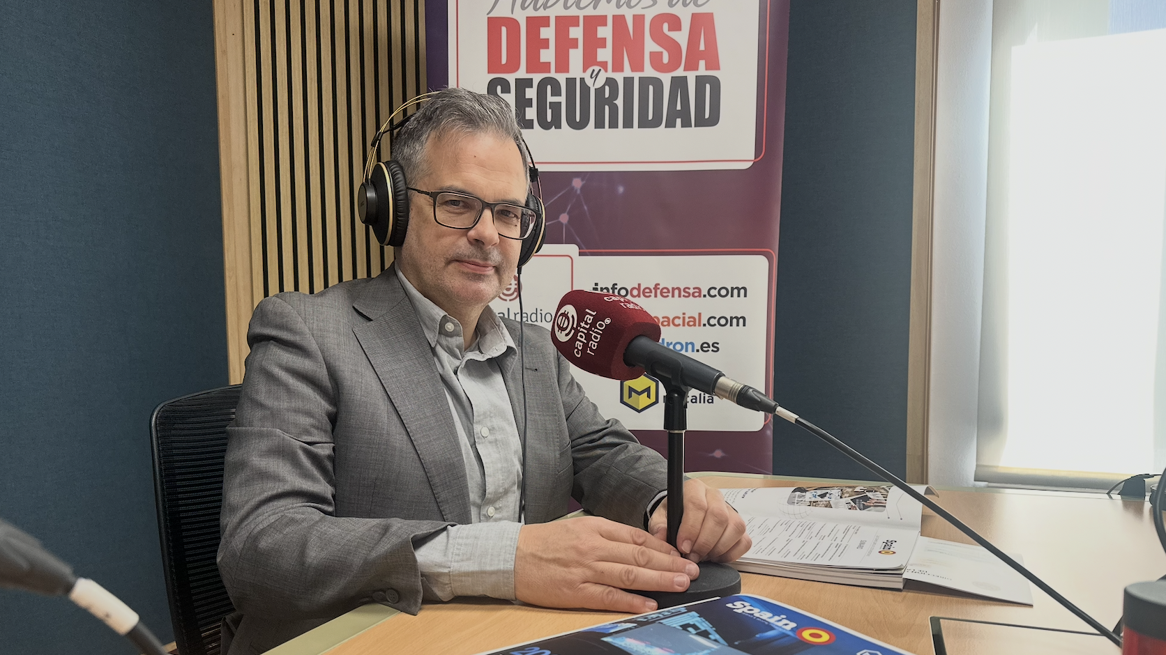Gin&eacute;s Soriano, editor del anuario SPAIN Defence &amp; Security Industry de Infodefensa
