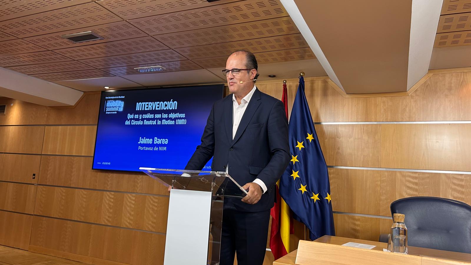 Jaime Barea, portavoz de Neutral in Motion 