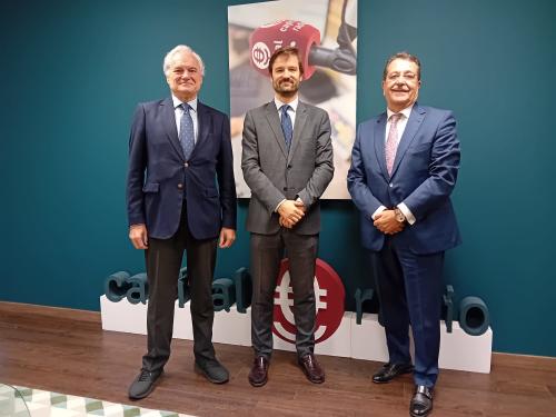 Miguel Garrido, Jaime Martínez y Luis Collado Miguel Garrido, Jaime Martínez y Luis Collado