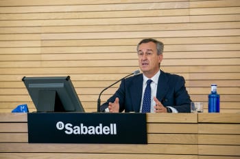 César González Bueno, consejero delegado de Banco Sabadell