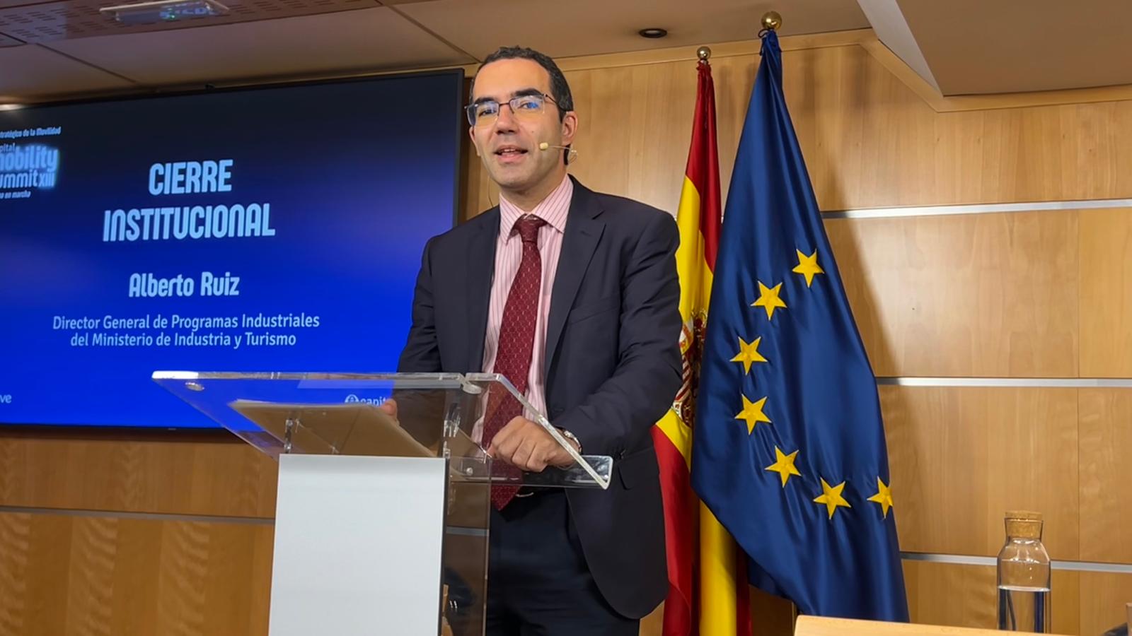 Alberto Ruiz, Director General de Programas Industriales del Ministerio de Industria y Turismo