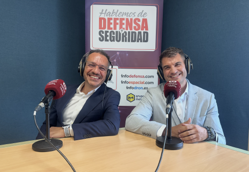 Jose Jiménez, director del departamento de Desarrollo de Negocio en Europavia y Rafael Garcia Torres, director de estrategia e I+D Etrair Jose Jiménez, director del departamento de Desarrollo de Negocio en Europavia y Rafael Garcia Torres, director de estrategia e I+D Etrair