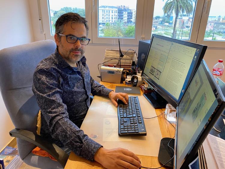 Ginés Soriano, periodista de Infodefensa Ginés Soriano, periodista de Infodefensa