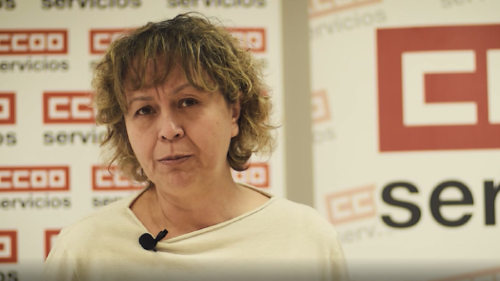 María Ángeles Rodríguez, secretaria de Políticas Sectoriales y Comercio de CCOO. María Ángeles Rodríguez, secretaria de Políticas Sectoriales y Comercio de CCOO.