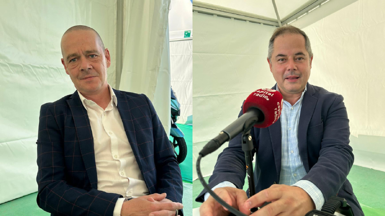 Adriano Monés, presidente de AEDIVE; y Javier Izquierdo, director técnico de AEDIVE. Adriano Monés, presidente de AEDIVE; y Javier Izquierdo, director técnico de AEDIVE.