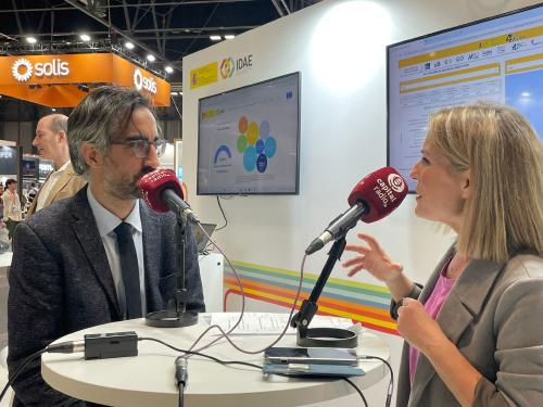 Miguel Rodrigo, director de Conocimiento, Desarrollo y Competitividad del IDAE Miguel Rodrigo, director de Conocimiento, Desarrollo y Competitividad del IDAE