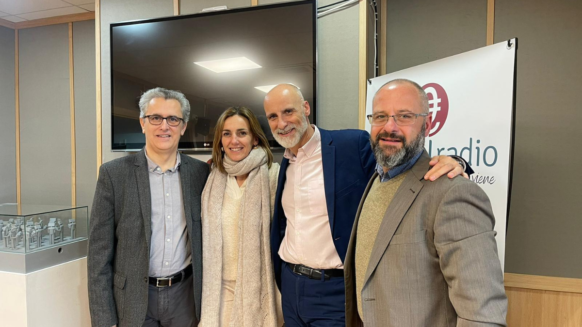 Luis de León, director de Desarrollo de Negocio de TRS (Tyre Recycling Solutions S.A.); y Aitor del Cerro, director de Operaciones y Desarrollo Comercial en Renecal. Luis de León, director de Desarrollo de Negocio de TRS (Tyre Recycling Solutions S.A.); y Aitor del Cerro, director de Operaciones y Desarrollo Comercial en Renecal.