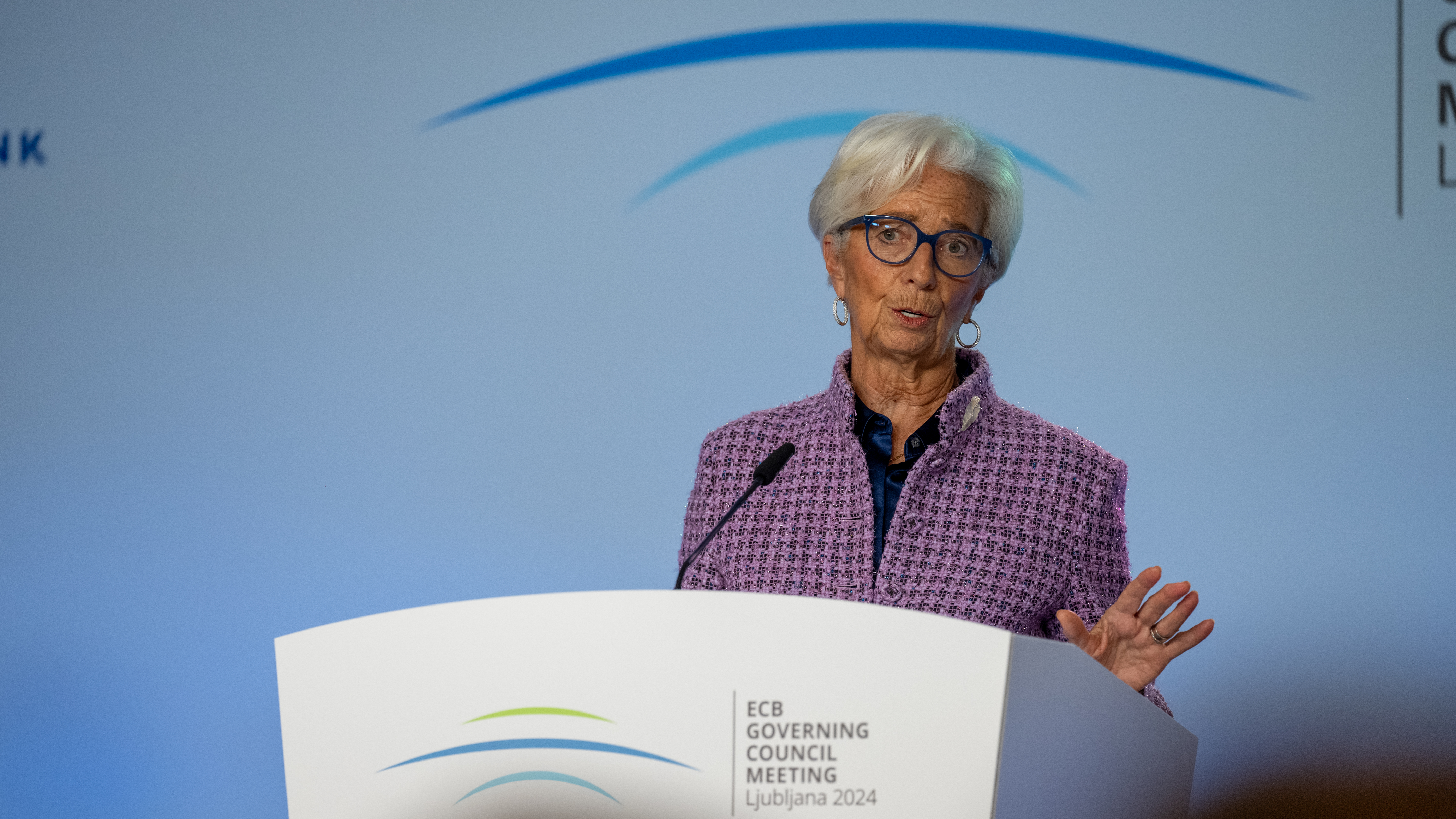 Chistine Lagarde, presidenta del BCE