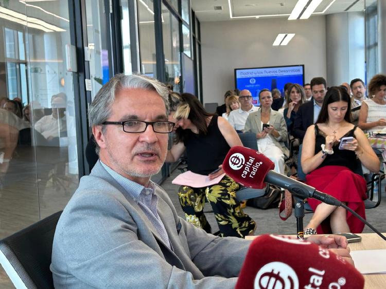 José María Ortega, coordinador general de Desarrollo Urbano del Ayuntamiento de Madrid.