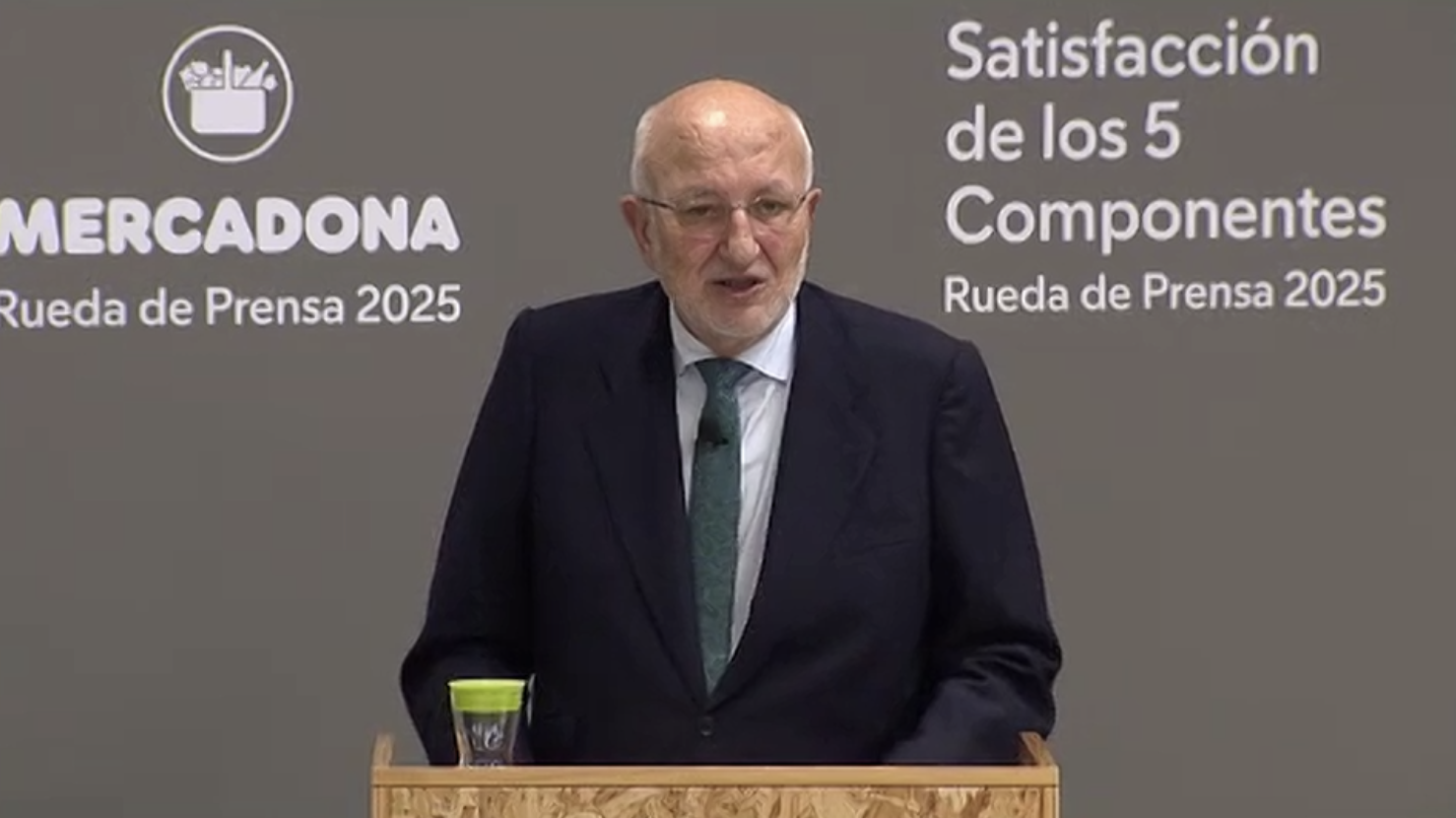 Juan Roig, presidente de Mercadona