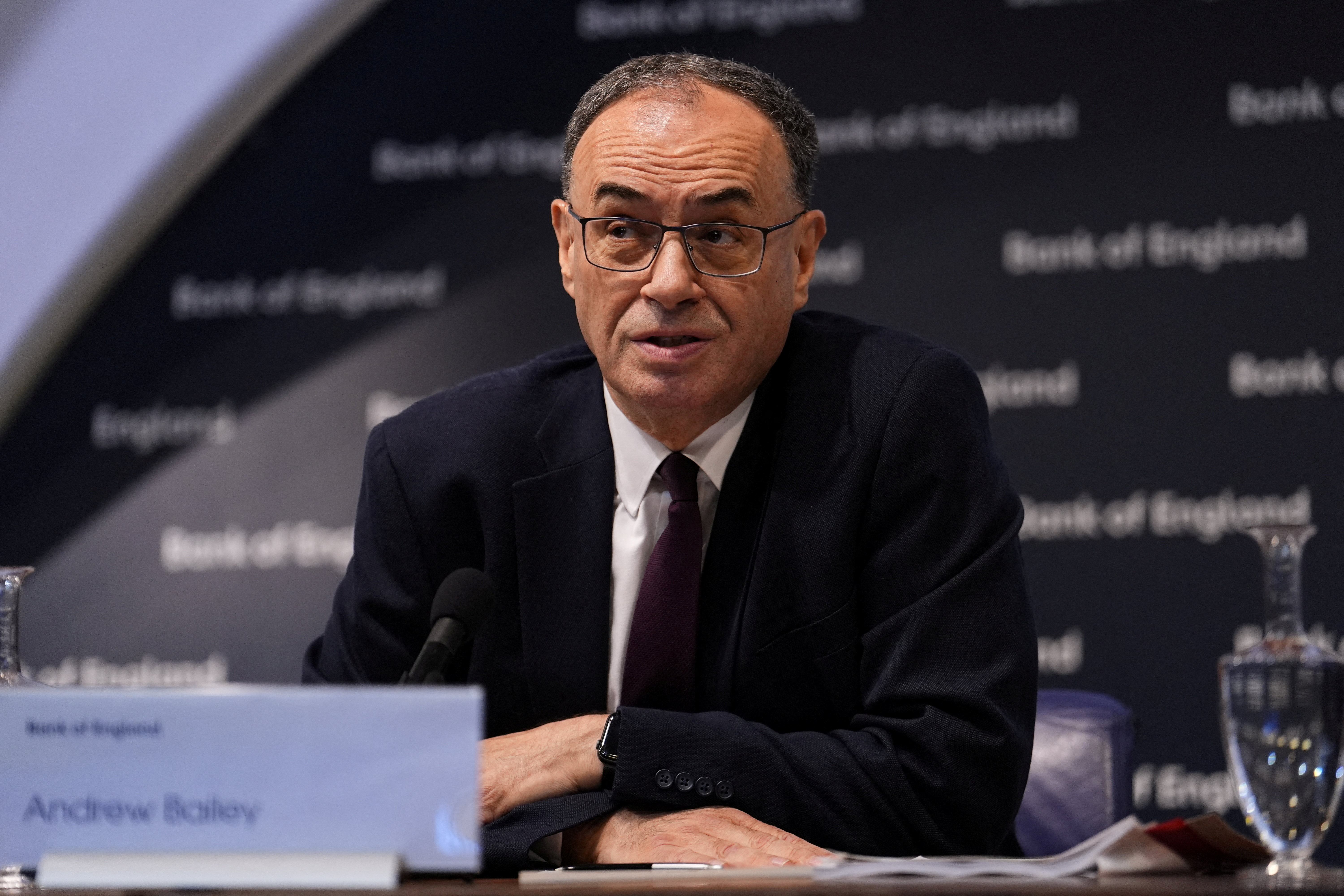 Andrew Bailey, gobernador del Banco de Inglaterra