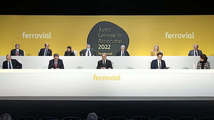 Junta de Accionistas de Ferrovial 2022