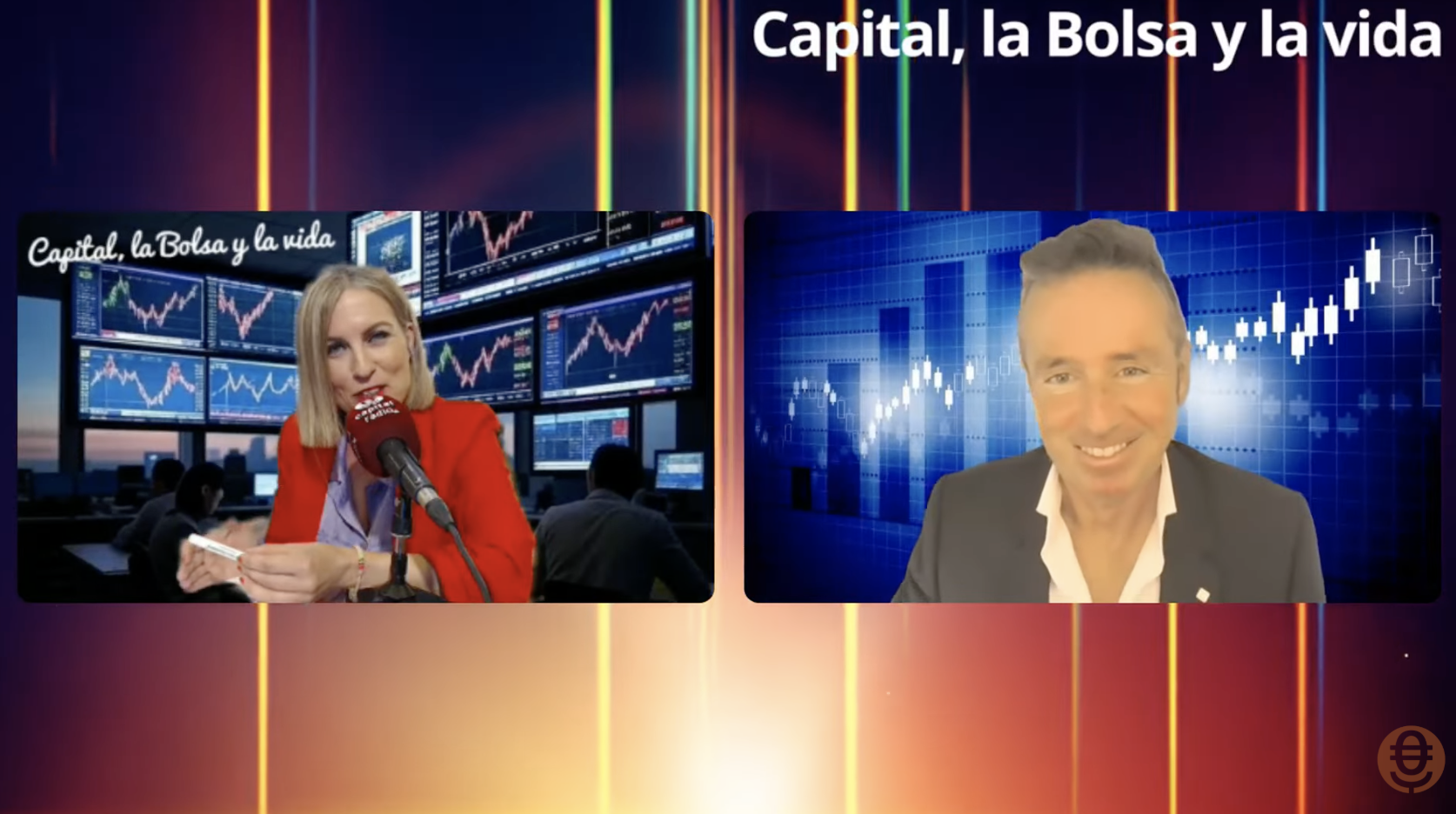 Alberto Iturralde (Operativa Dax) durante el consultorio de Bolsa