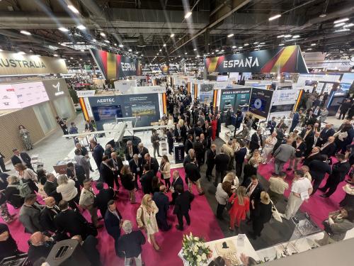 Pabellón de España en Eurosatory 2024 en París Pabellón de España en Eurosatory 2024 en París