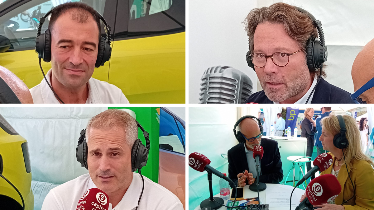 Diego Castillo, Managing Director de Woltio; Francesc Corberó, director de Comunicación de Nissan Iberia; Carlos Pérez, responsable de Recarga Residencial y Alianzas de Smart Mobility de Iberdrola; y María Romera, directora de Regulación y Asuntos Públicos de AEDIVE. Diego Castillo, Managing Director de Woltio; Francesc Corberó, director de Comunicación de Nissan Iberia; Carlos Pérez, responsable de Recarga Residencial y Alianzas de Smart Mobility de Iberdrola; y María Romera, directora de Regulación y Asuntos Públicos de AEDIVE.