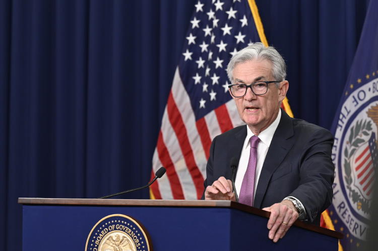 Jerome Powell, presidente de la FED