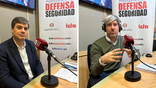 Juanjo Forteza (Thales) y Luis Manuel Cuesta (GMV)