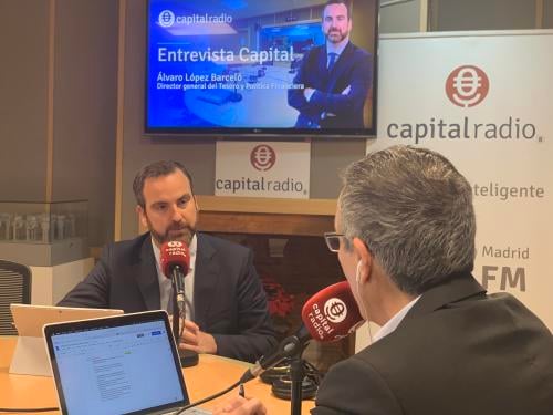 Álvaro López Barceló, director general del Tesoro y Política Financiera. Álvaro López Barceló, director general del Tesoro y Política Financiera.