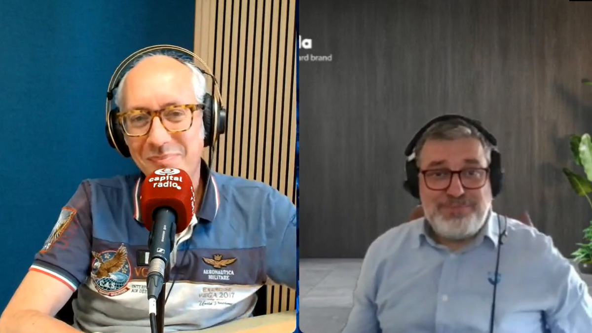 Eduardo Castillo, director de Afterwork y Ciberafterwork en Capital Radio; y Herv&eacute; Lambert, Global Consumer Operations Manager de Panda Security.