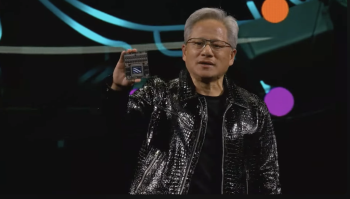 Jensen Huang (CEO de Nvidia) en el CES de Las Vegas 2025 Jensen Huang (CEO de Nvidia) en el CES de Las Vegas 2025