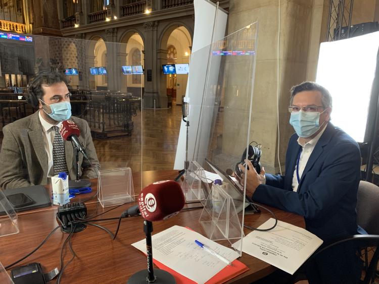 Carlos Cuerpo y Luis Vicente Muñoz Carlos Cuerpo y Luis Vicente Muñoz