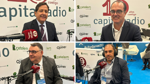 Alfredo Briganty, socio fundador de QVAdrigas Abogados; Jaime Barea, director corporativo de Ganvam; Manuel Sánchez, CEO Retail Development de Domingo Alonso Group; y Jorge García, director de Operaciones de Grupo Nieto Automoción.