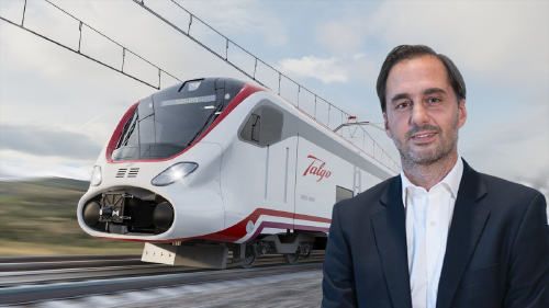 Rafael Sterling, Chief Commercial Officer (CCO) de Talgo. Rafael Sterling, Chief Commercial Officer (CCO) de Talgo.