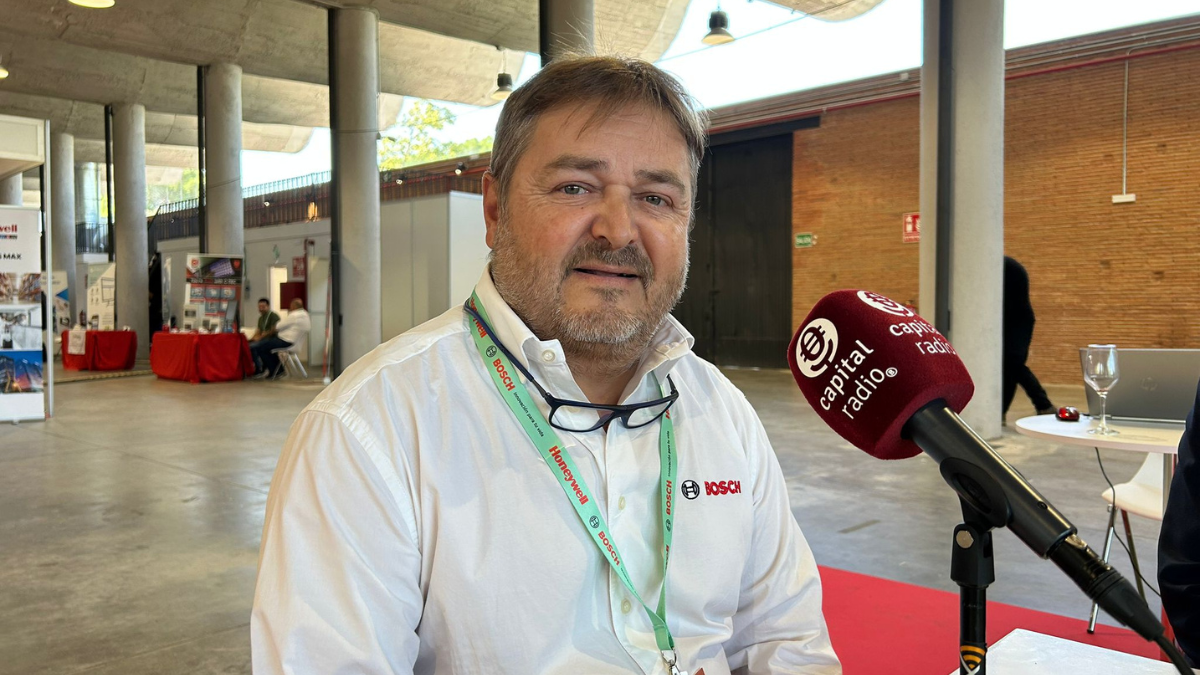 Jesús Ortega Jiménez, Sales &amp; Business Development Manager Fire Systems de Bosch.