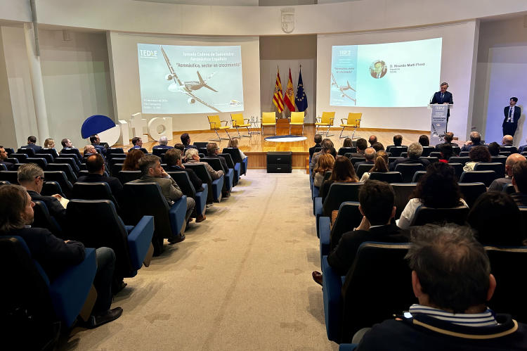 Jornada de la Cadena de Suministro Suministro Aeronáutica Española Jornada de la Cadena de Suministro Suministro Aeronáutica Española