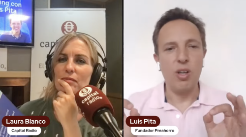 Luis Pita con Laura Blanco Luis Pita con Laura Blanco