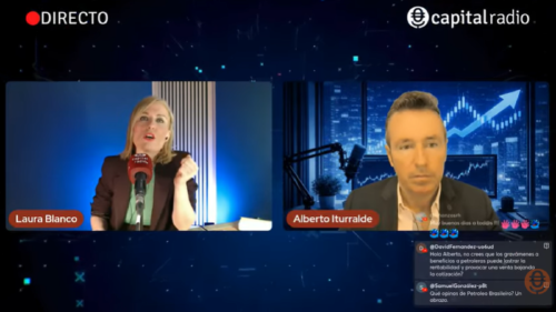 Laura Blanco y Alberto Iturralde, durante la Clase de los Viernes de esta semana. Laura Blanco y Alberto Iturralde, durante la Clase de los Viernes de esta semana.