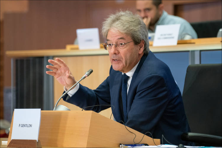 Paolo Gentiloni, comisario de economía Paolo Gentiloni, comisario de economía