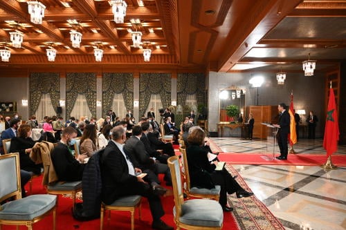 Pedro Sánchez en Marruecos (2022) Pedro Sánchez en Marruecos (2022)