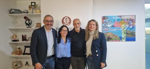 Raúl González, fundador de Somos Movilidad, Ana Ávila, secretaria general de CETRAA (Confederación Española de Talleres); Chimo Ortega, director de Movilidad sobre Ruedas; y Rocío Fernández Palomar, Marketing Manager Iberia de Clarios. Raúl González, fundador de Somos Movilidad, Ana Ávila, secretaria general de CETRAA (Confederación Española de Talleres); Chimo Ortega, director de Movilidad sobre Ruedas; y Rocío Fernández Palomar, Marketing Manager Iberia de Clarios.