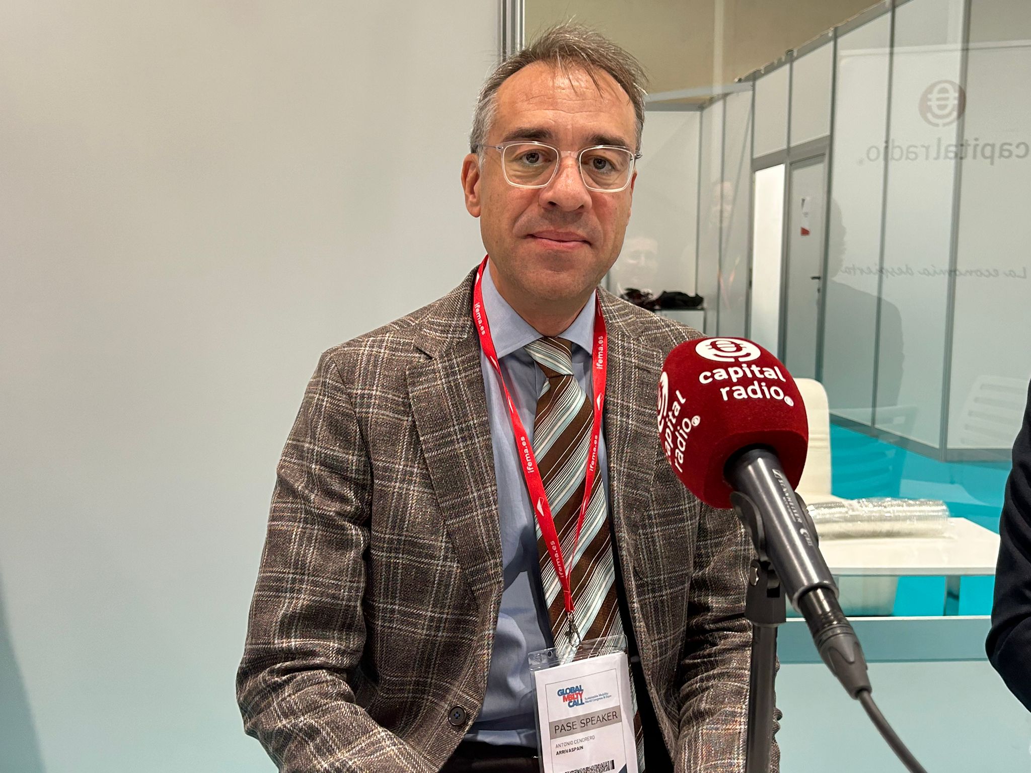 Antonio Cendrero, consejero delegado de ARRIVA Antonio Cendrero, consejero delegado de ARRIVA.