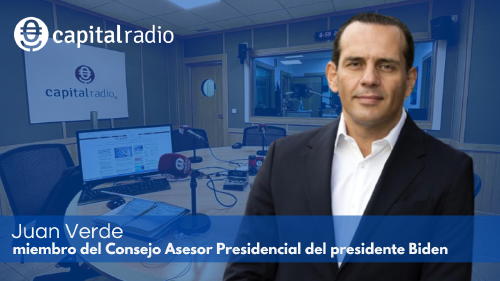 Juan Verde, del Consejo Asesor Presidencial del presidente Biden Juan Verde, del Consejo Asesor Presidencial del presidente Biden