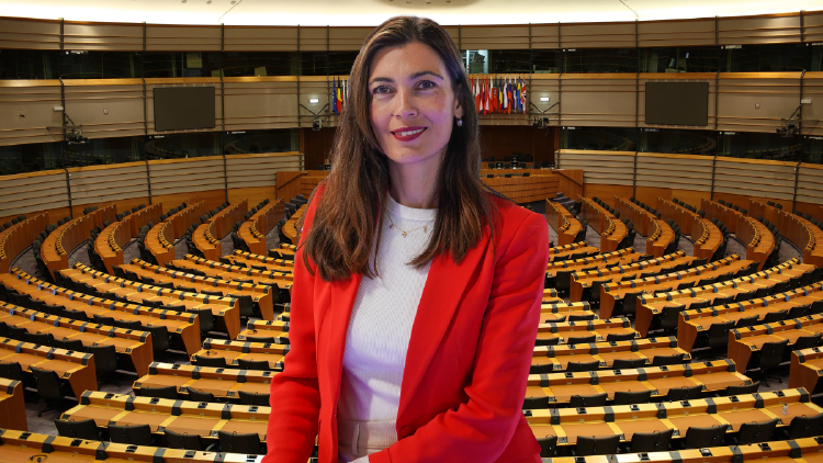  Eva Poptcheva, eurodiputada de Ciudadanos.