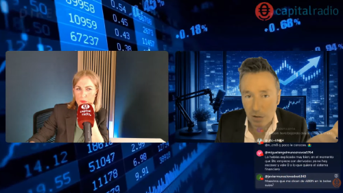 Laura Blanco y Alberto Iturralde, durante la última Clase de los Viernes. Laura Blanco y Alberto Iturralde, durante la última Clase de los Viernes.