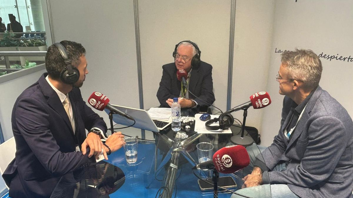 José Antonio Buzón, CEO de Vértice; y Diego Sánchez, director de Desarrollo de Negocio e Innovación de Vértice. José Antonio Buzón, CEO de Vértice; y Diego Sánchez, director de Desarrollo de Negocio e Innovación de Vértice.