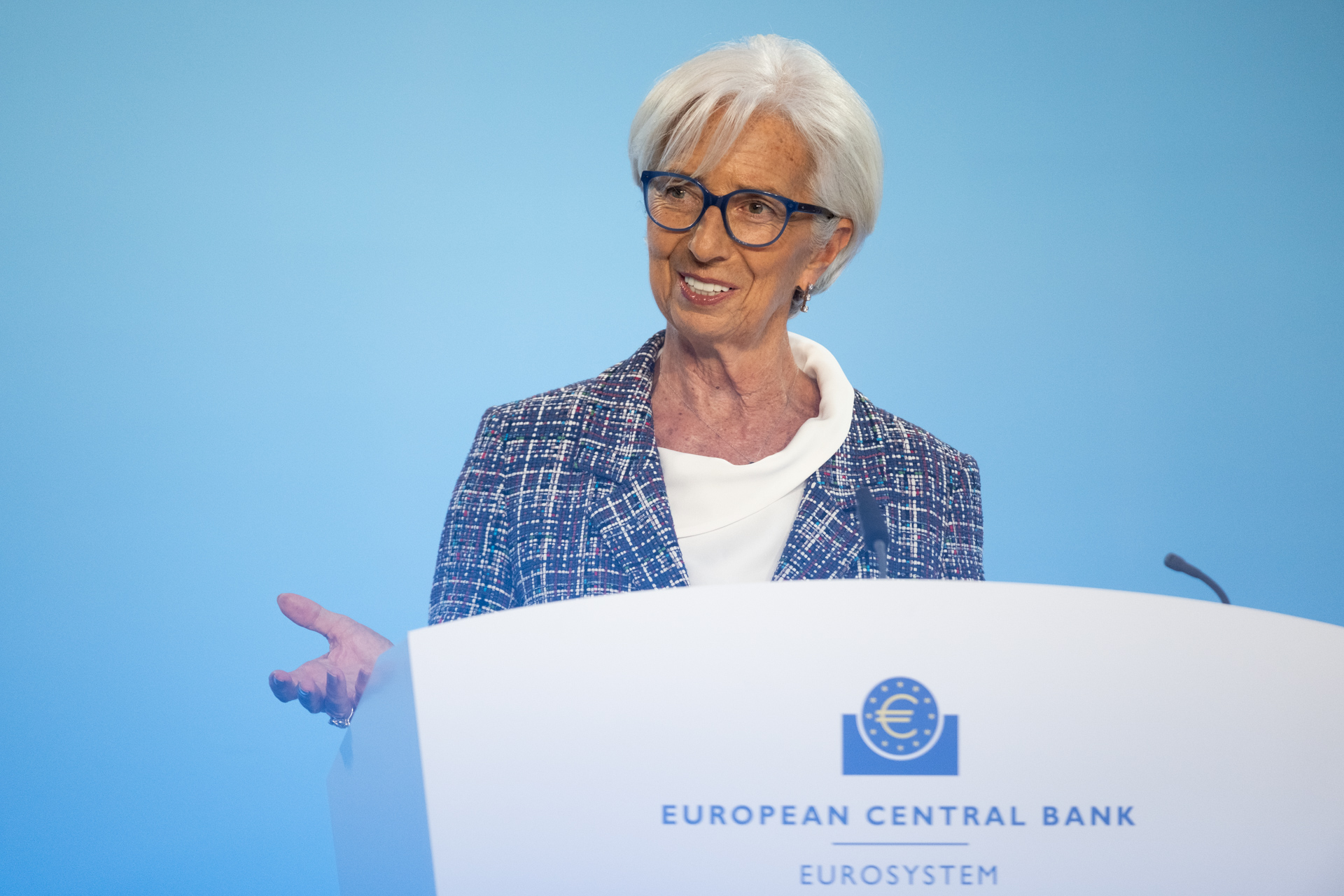 Christine Lagarde, presidenta del BCE