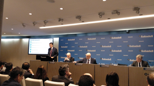 Jaime Guardiola, CEO de Banco Sabadell Jaime Guardiola, CEO de Banco Sabadell